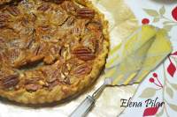   Pecan pie con ron y jengibre