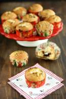   MUFFINS DE QUESO DE CABRA CON CHUTNEY DE TOMATE