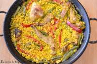   Paella de conejo