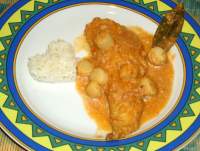   Filetes de merluza con vieiras y salsa de almendras