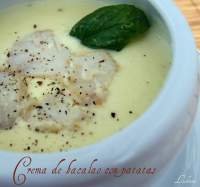   CREMA DE BACALAO CON PATATAS