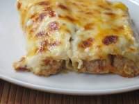   CANELONES DE CARNE Y PATE