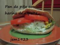   PAN DE PITA CON HARINA DE ESPELTA