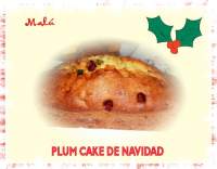   PLUM CAKE DE NAVIDAD