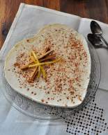   Tarta cremosa de arroz con leche