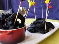   Calamares en tempura negra de Ferran AdriÃ  (Calamares en tinta romana)