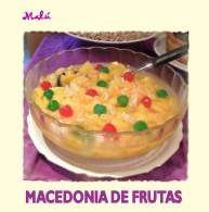   MACEDONIA DE FRUTAS CON TOQUE NAVIDEÑO