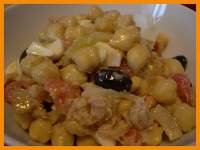   Ensalada de garbanzos