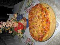   Pizza de beicon