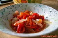   Pimientos asados