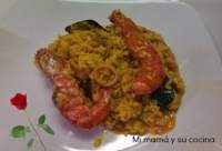   Paella de Marisco Receta