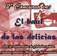 Mi bloguico de Cocina: 2Âº Concurso de El Baul de las Delicias!!!!