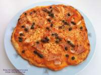   Pizza con harina especial para pizzas (retardo 72 horas)