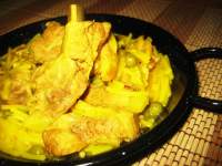   Fideos con costillas de cerdo