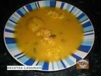   SOPA DE PESCADO Y ARROZ