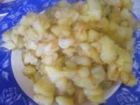   Tortilla de patatas con cebolla