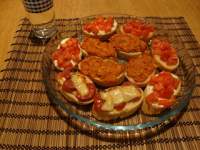   Crostini variados