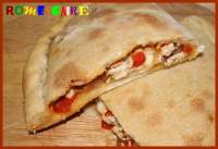   Pizza calzone de pollo a l'ast