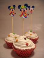   Cupcakes de Mickey Mouse