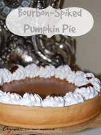   Bourbon-Spiked Pumpkin Pie