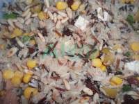   Ensalada de arroz salvaje