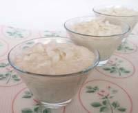   Arroz con leche de coco