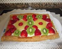   TARTA DE HOJALDRE CON FRUTAS