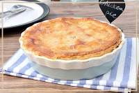 
Chicken Pie. Pastel de pollo.
         