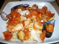   Tagliatelle Frutti di Mare (Concurso Cocina Italiana)