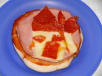   mini pizzas infantiles