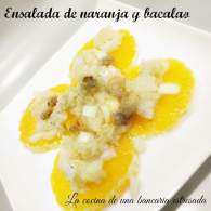 
Ensalada de naranja y bacalao, estar de dieta no significa comer de forma aburrida
         