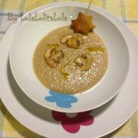 SOPA DE CHAMPIÑON Y CASTAÑAS