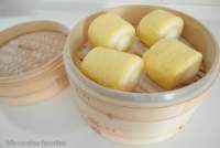   Panecillos chinos de leche y calabaza (auyama) al vapor