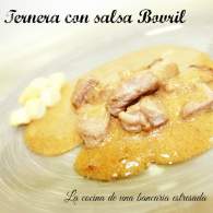 
Ternera con salsa Bovril, uno de mis últimos descubrimientos
         