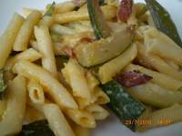   Macarrones con calabacin de Jamie Oliver