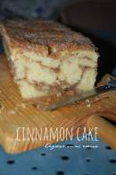   Cinnamon cake