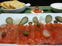   Salmón marinado al estilo nórdico - Gravlax