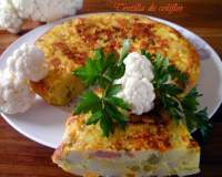   Tortilla de coliflor