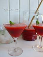   Mojito rojo de sandía - Detox - con y sin Thermomix