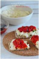 Brandada de bacalao con confitura de pimientos del piquillo  