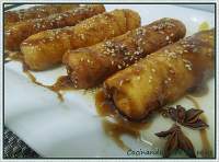   TORRIJAS EN ROLLO CON SIROPE DE AGAVE