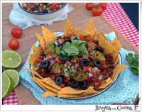   Nachos vegetarianos