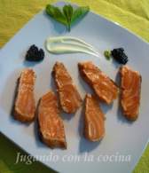   Tataki de salmón en dos versiones