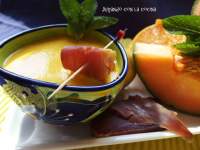   Sopa fría de melón Cantaloupe inspirada en la receta de Samantha Vallejo-Najera