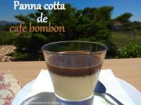   Panna cotta de cafe bombon