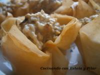   Tartaletas Crujientes de Marisco con Thermomix