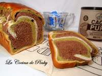   PAN DE TE MATCHA Y CACAO 