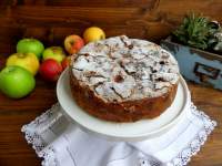   TARTA DE MANZANA AL RON