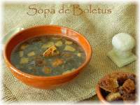   Sopa de Boletus