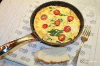   Frittata de ricotta, beicon y espinacas (66Âº desafío en la cocina) 